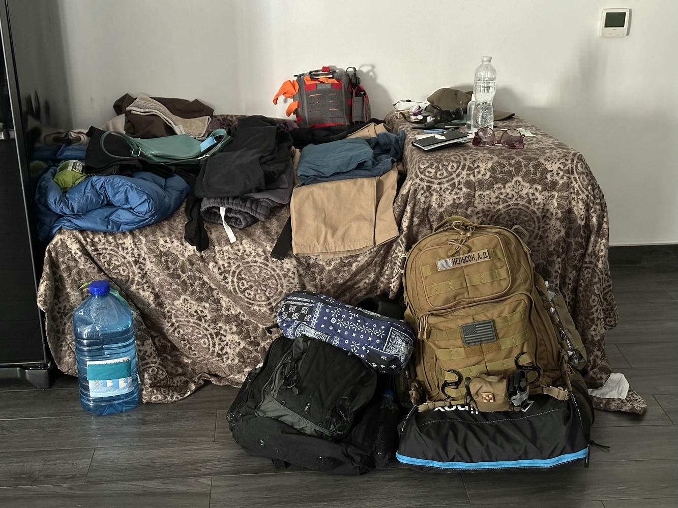 My emergency preps including bug-out bags