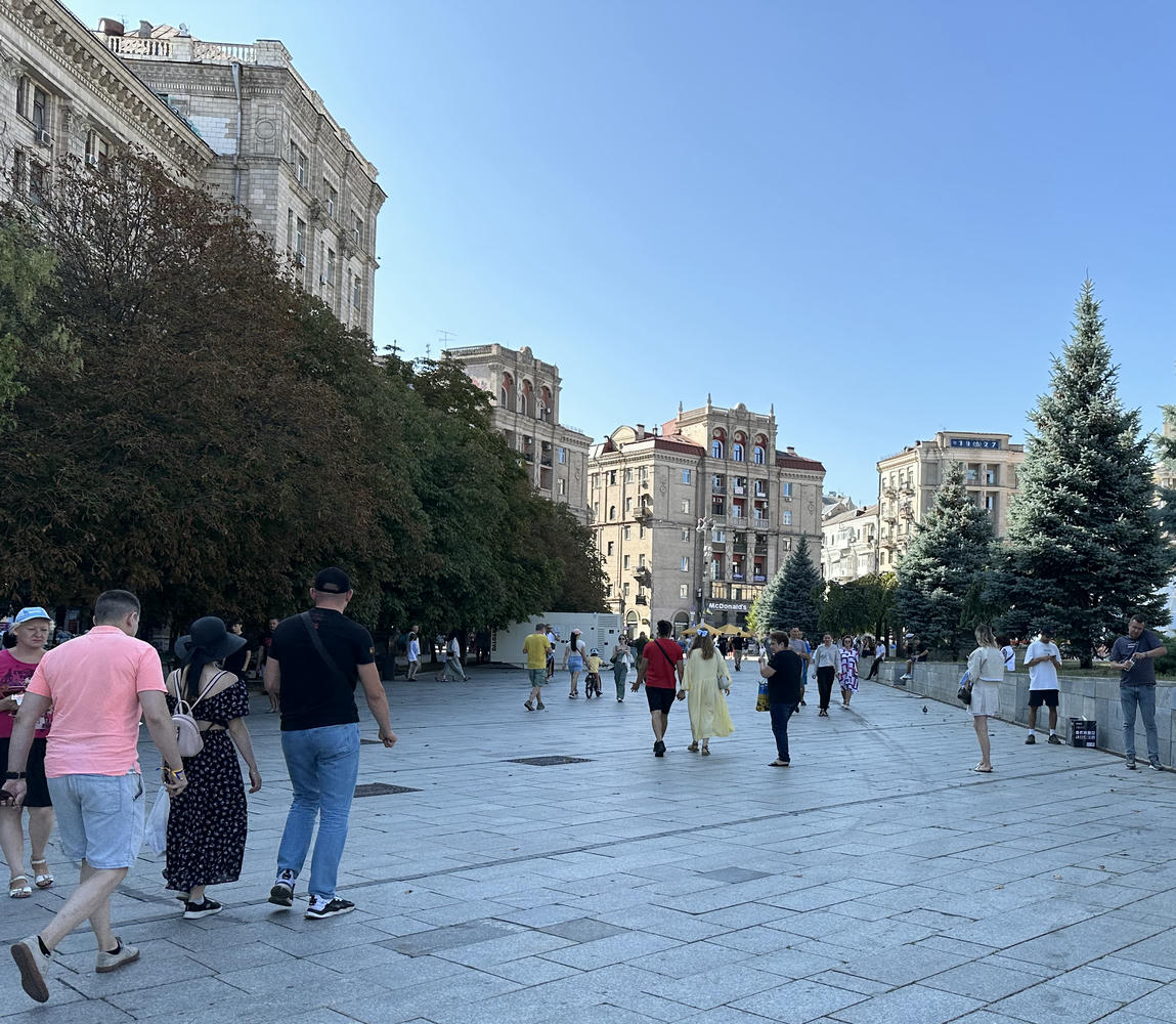 Independence Square on Independence Day, August 2024